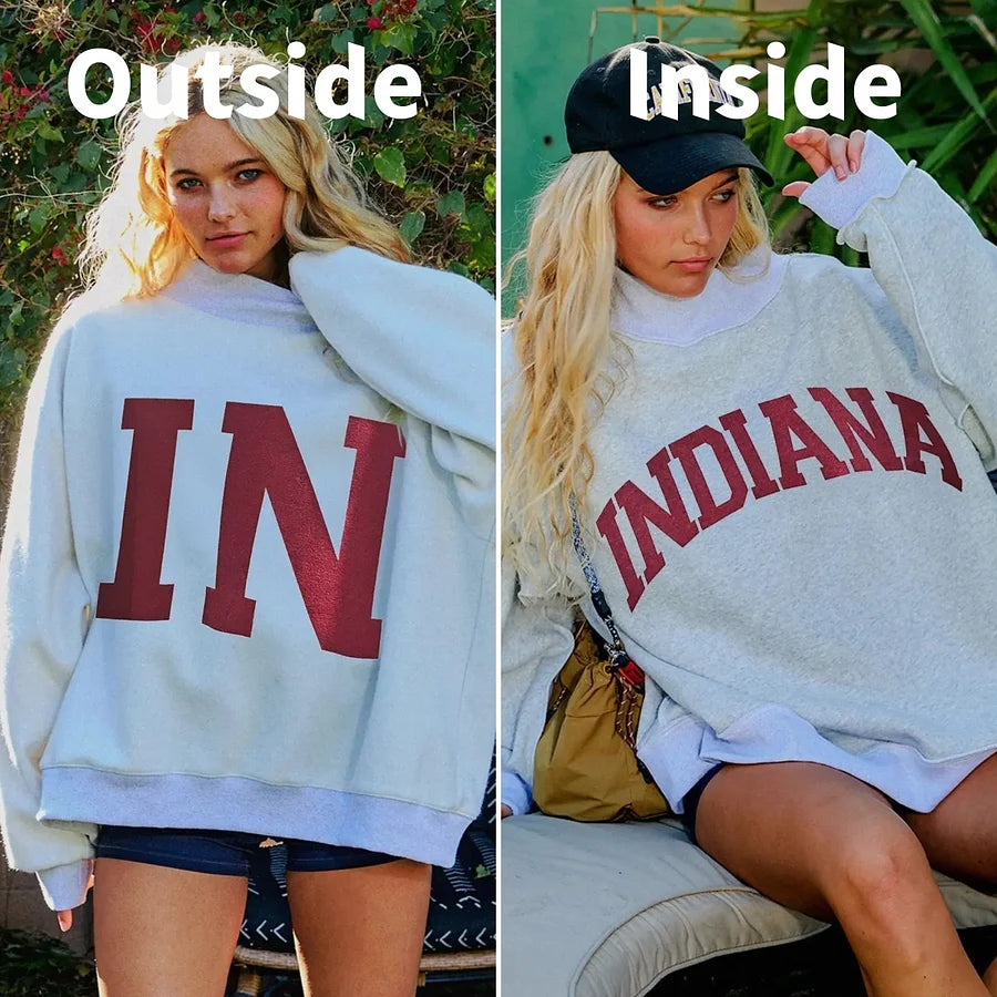 Custom College Team Reversible Mockneck – Personalized Team Basketball/Football Pullover