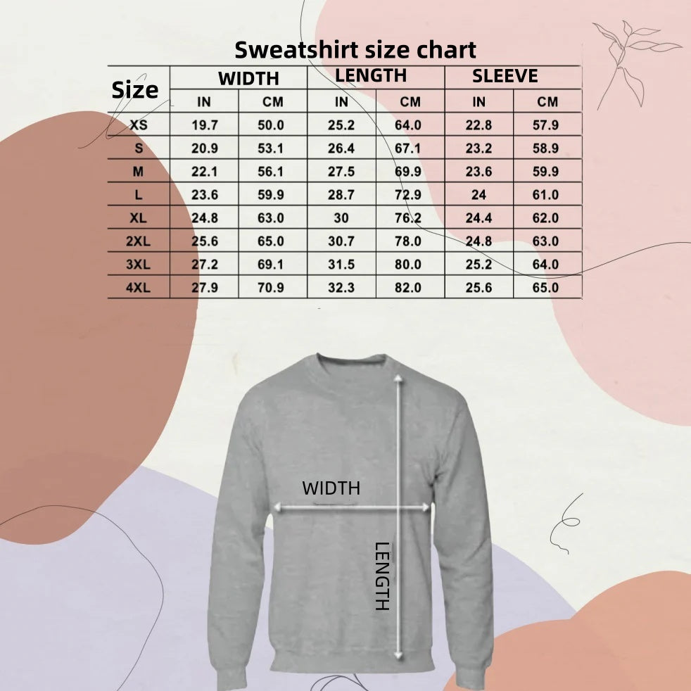 Personalized Family Sweatshirt – Custom Portrait with Names for Mom & Dad