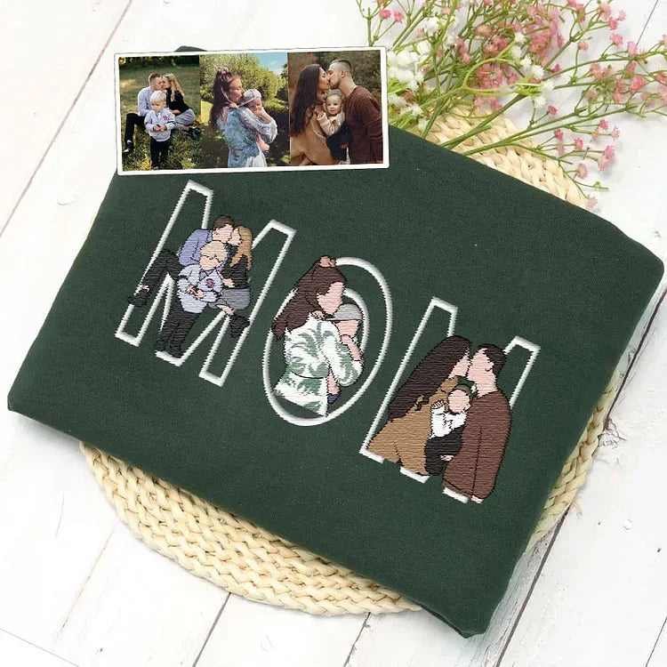 Father's Day Gift Custom Dad Embroidered Sweatshirt Unique Gift for Dad