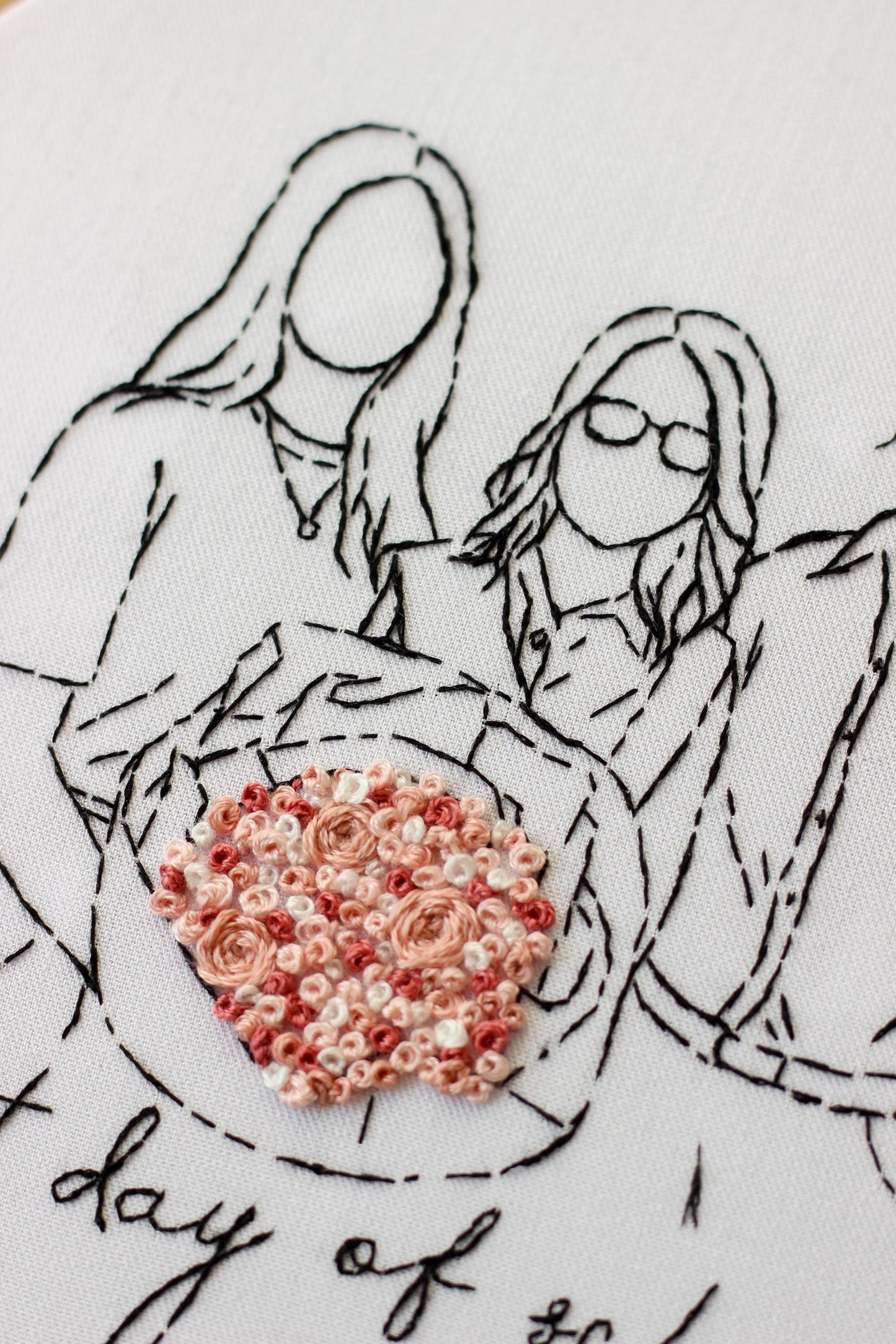 Custom people embroidered design, embroidery hoop, embroidered photo, hand embroidery portrait, embroidered gift, embroidery art