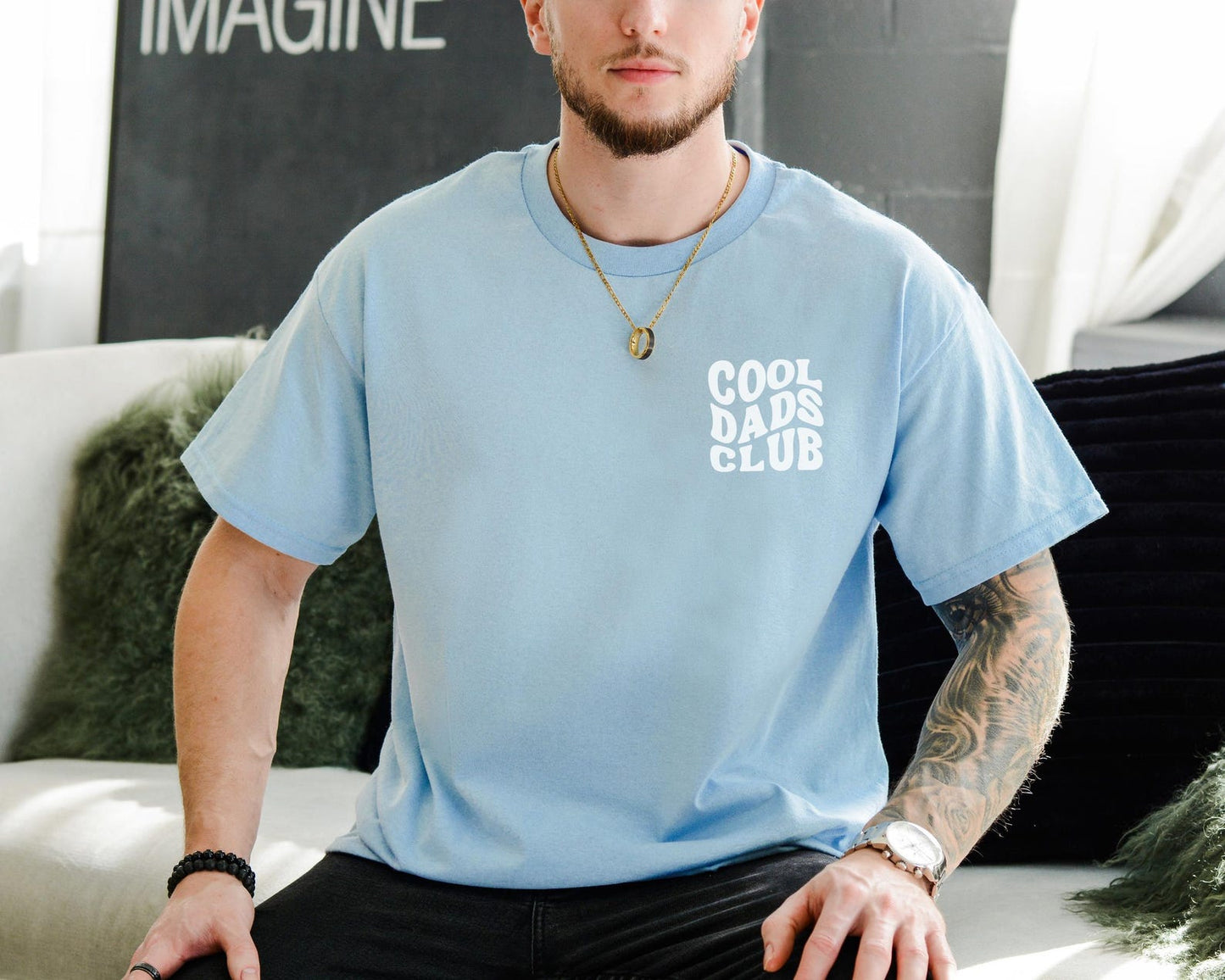T-Shirt Cool Dads Club – Father's Day Gift – Dad Shirt – Gift for new fathers – Birthday Gift for Dad – Men's T-Shirt