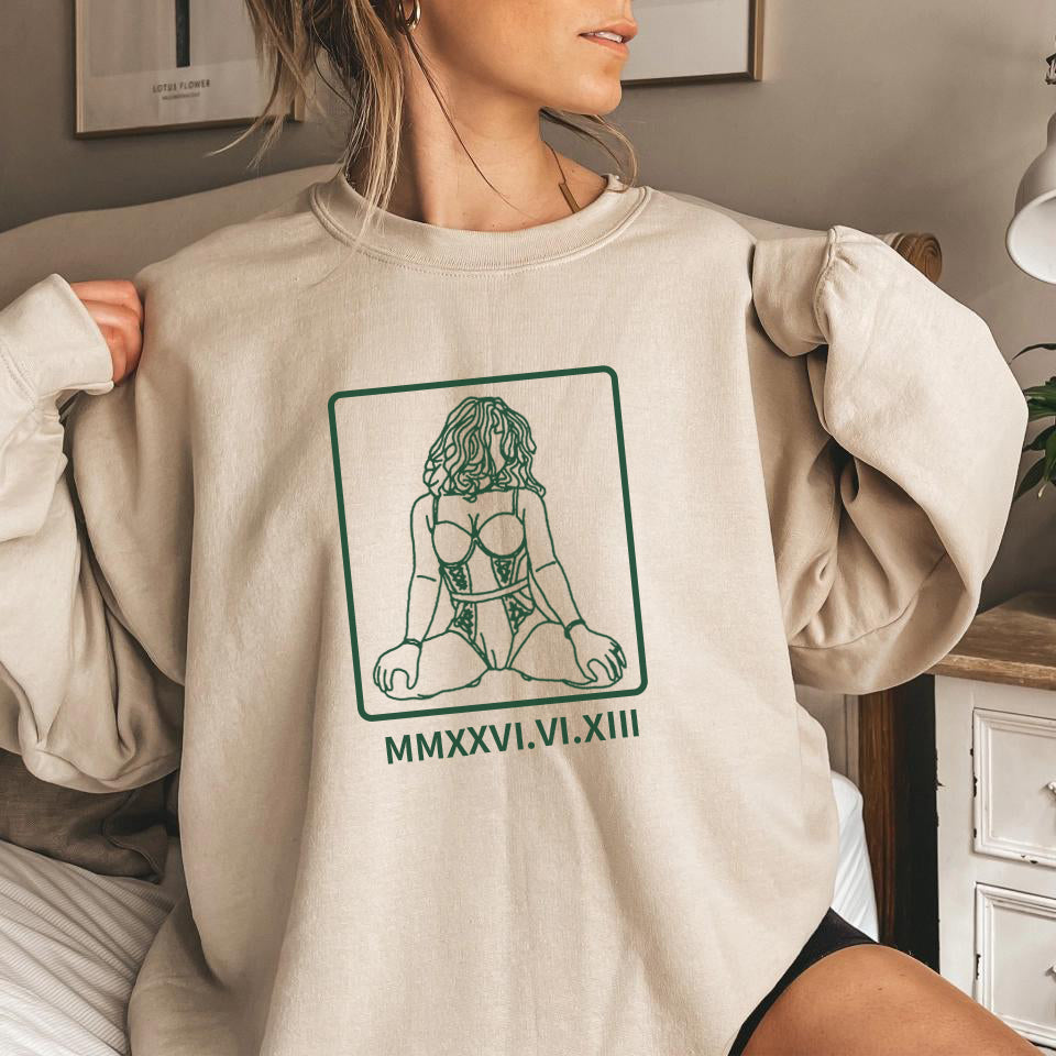 Embroidered Anniversary Hoodie - Personalized Romantic Gift for Couples