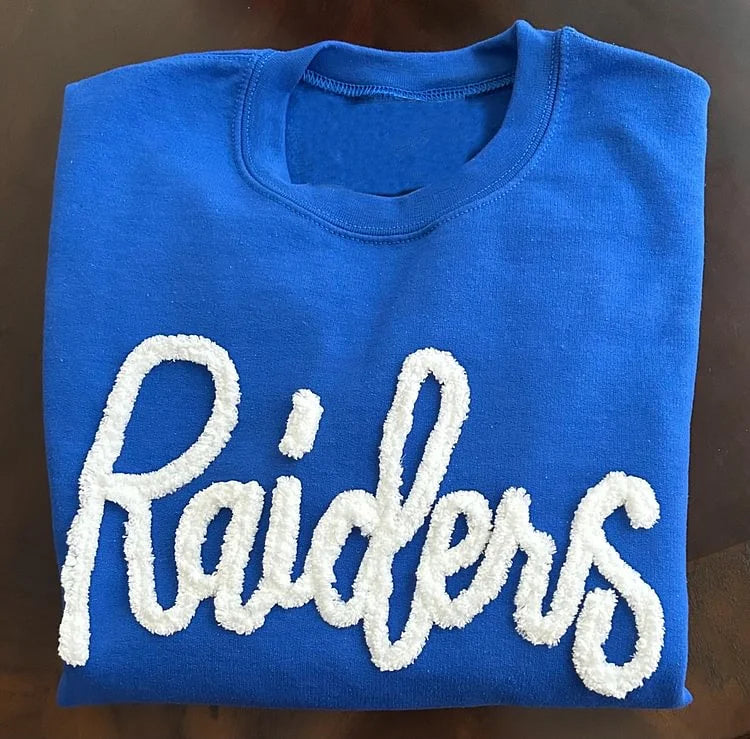 Team Pride Chenille Sweatshirt Custom Embroidered Legacy Wear