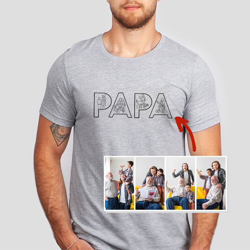 Father's Day Gift Personalized Embroidered Sweatshirt For Dad