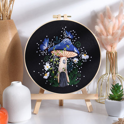 Beginner-Friendly Embroidery Kit Embroidery Kit For Beginner - All-in-One Holiday Craft Gift Set for Adults Christmas Gift