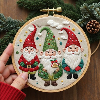 Christmas Tree Embroidery DIY Kit Embroidery Kit For Beginner - Creative Holiday Handcraft Gift