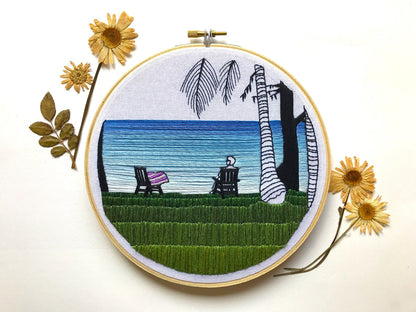 Custom Embroidery Portrait, Embroidery Portrait, Family Portrait, Personalised Gift, Embroidery Hoop Art | MADE TO ORDER
