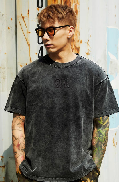 Custom T Shirt Personalized Embroidered T-Shirts Embroidered Tee Vintage Top Embroidered Tshirt Gift for Him Personalized Gifts