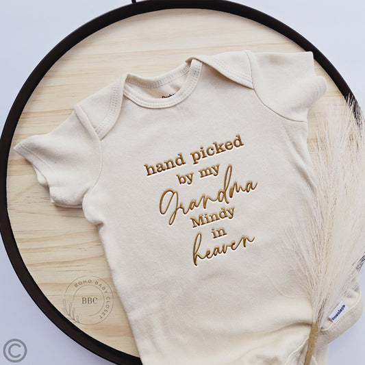 Soft & Stylish Custom Embroidered Baby Bodysuits
