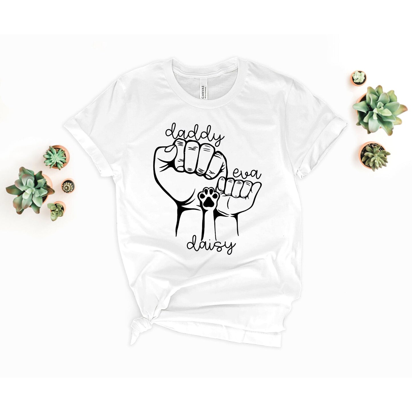 Custom Dad Sweatshirt From Son or Daughter – Fist Bump Design