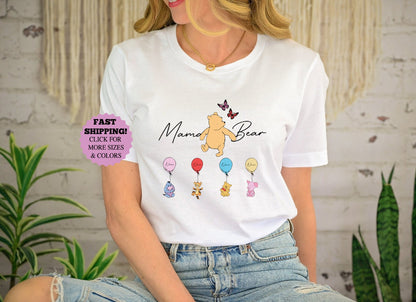 Custom Mama Bear shirt, Mama with Kid Name on sweatshirt, Personalized Mom shirt, Funny Mothers Day Gift, Funny Named Mama Bear Hoodie