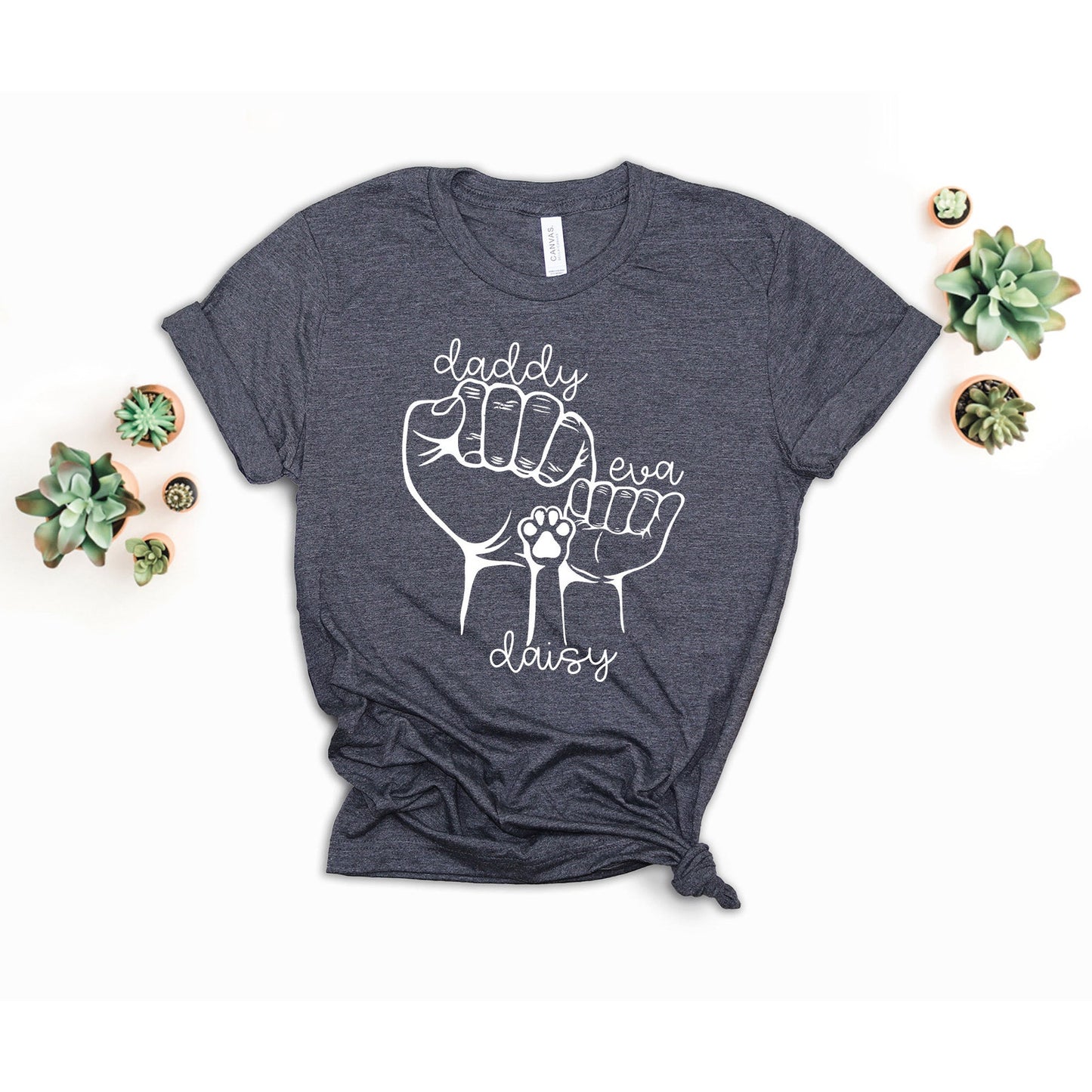 Custom Dad Sweatshirt From Son or Daughter – Fist Bump Design