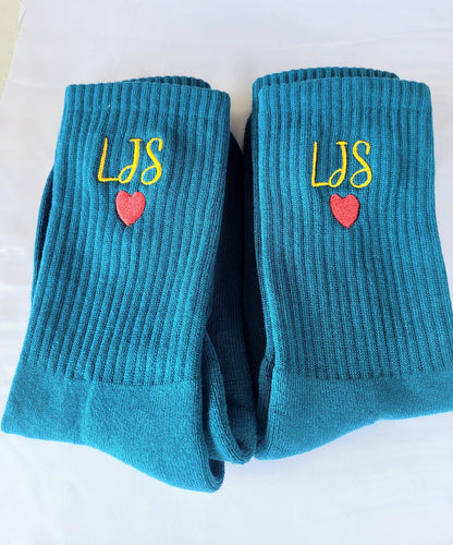 Premium Custom Embroidered Socks - Perfect Gift for Any Occasion