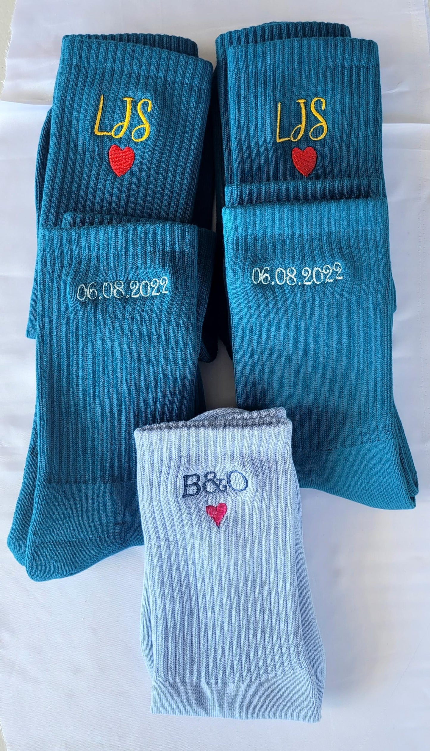 Premium Custom Embroidered Socks - Perfect Gift for Any Occasion