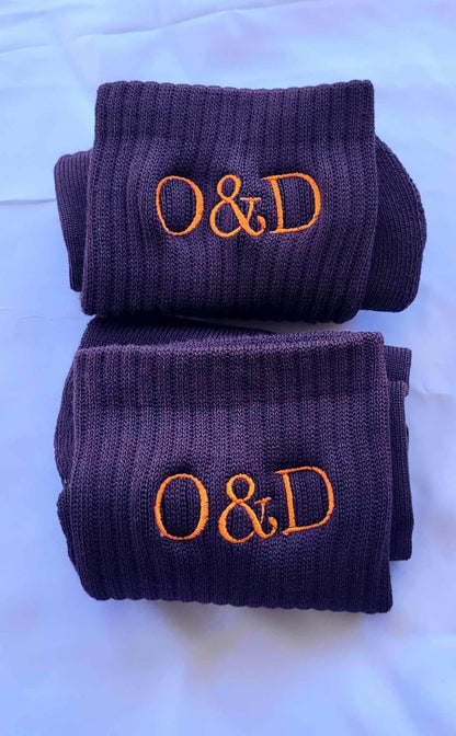 Premium Custom Embroidered Socks - Perfect Gift for Any Occasion
