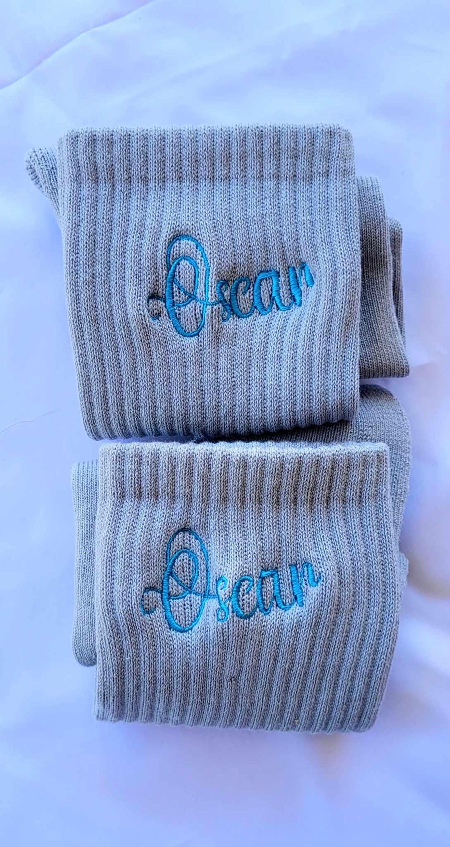 Premium Custom Embroidered Socks - Perfect Gift for Any Occasion