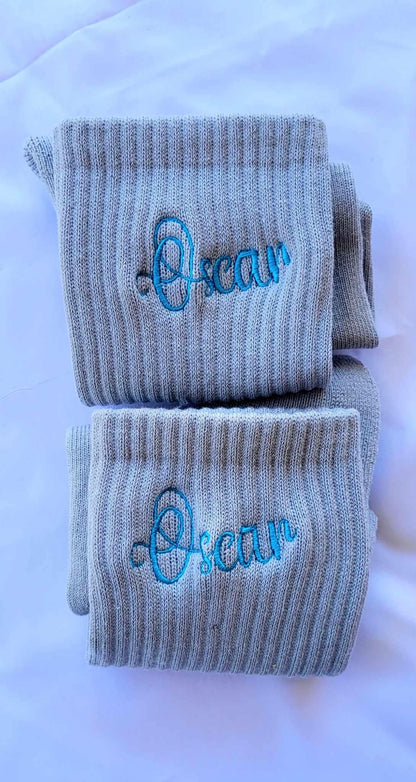 Premium Custom Embroidered Socks - Perfect Gift for Any Occasion