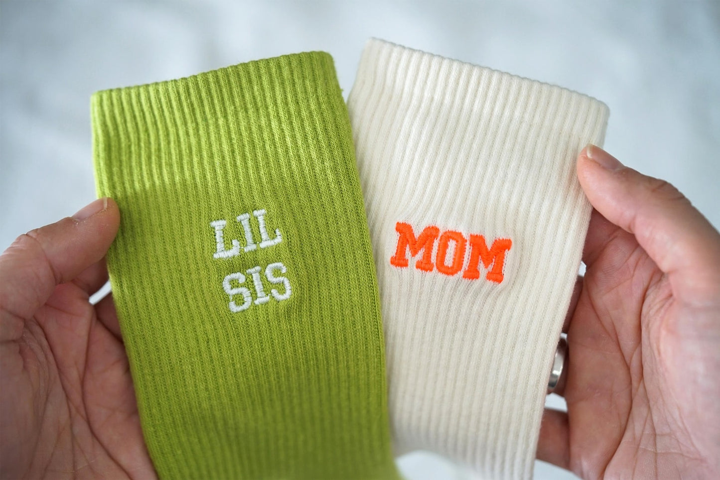 Handcrafted Luxury, Custom Embroidered Socks for Unique Style
