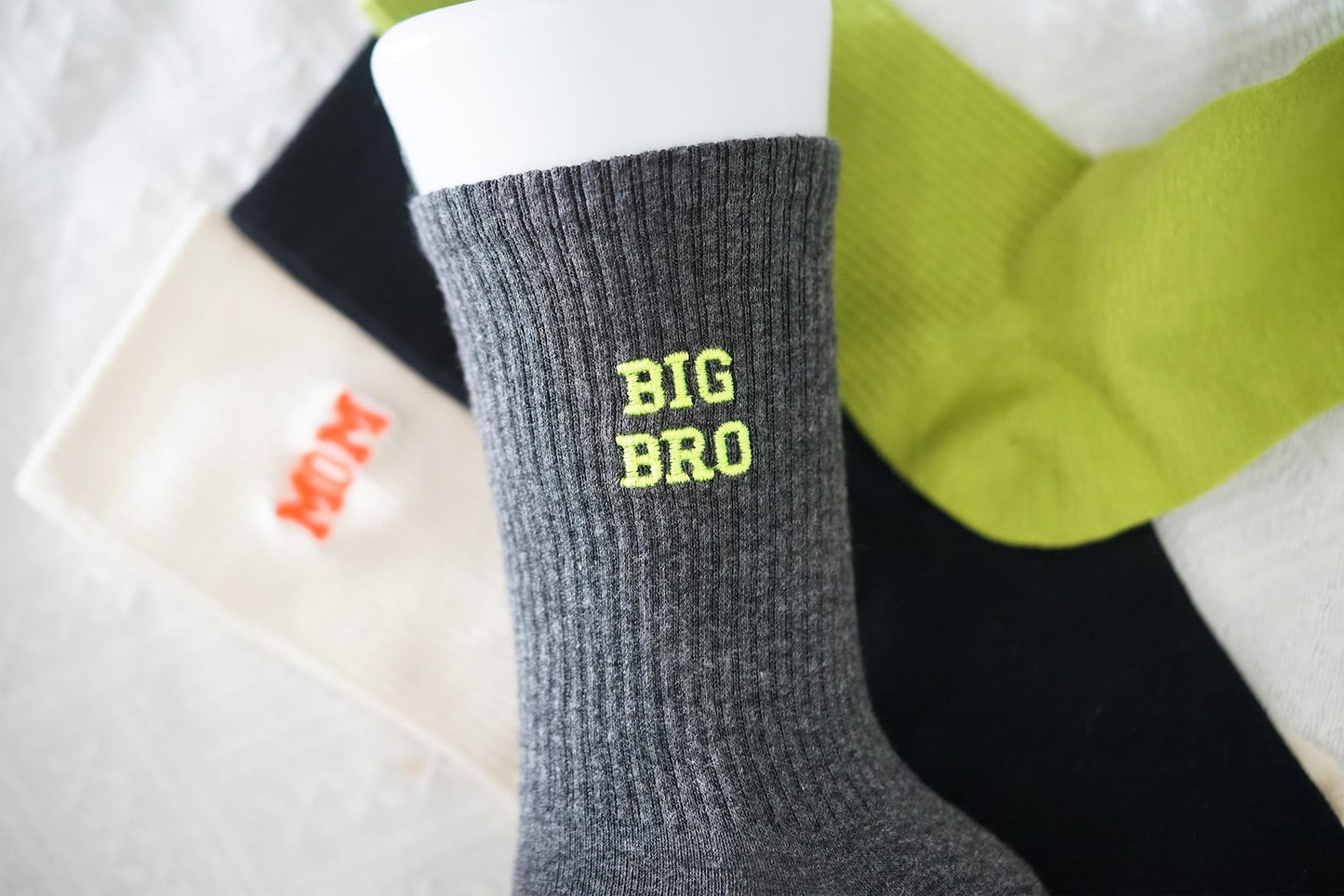 Handcrafted Luxury, Custom Embroidered Socks for Unique Style