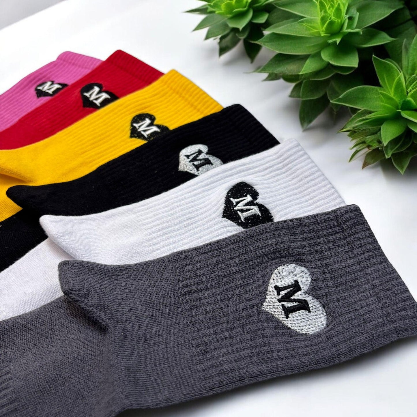 Gift-Grade Embroidered Socks - Personalized with Care