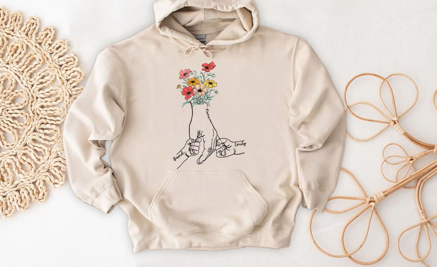 Personalized Birth Flower Shirt – Celebrate Every Child's Bloom