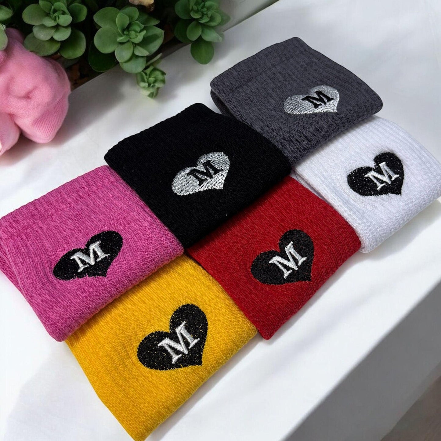 Gift-Grade Embroidered Socks - Personalized with Care