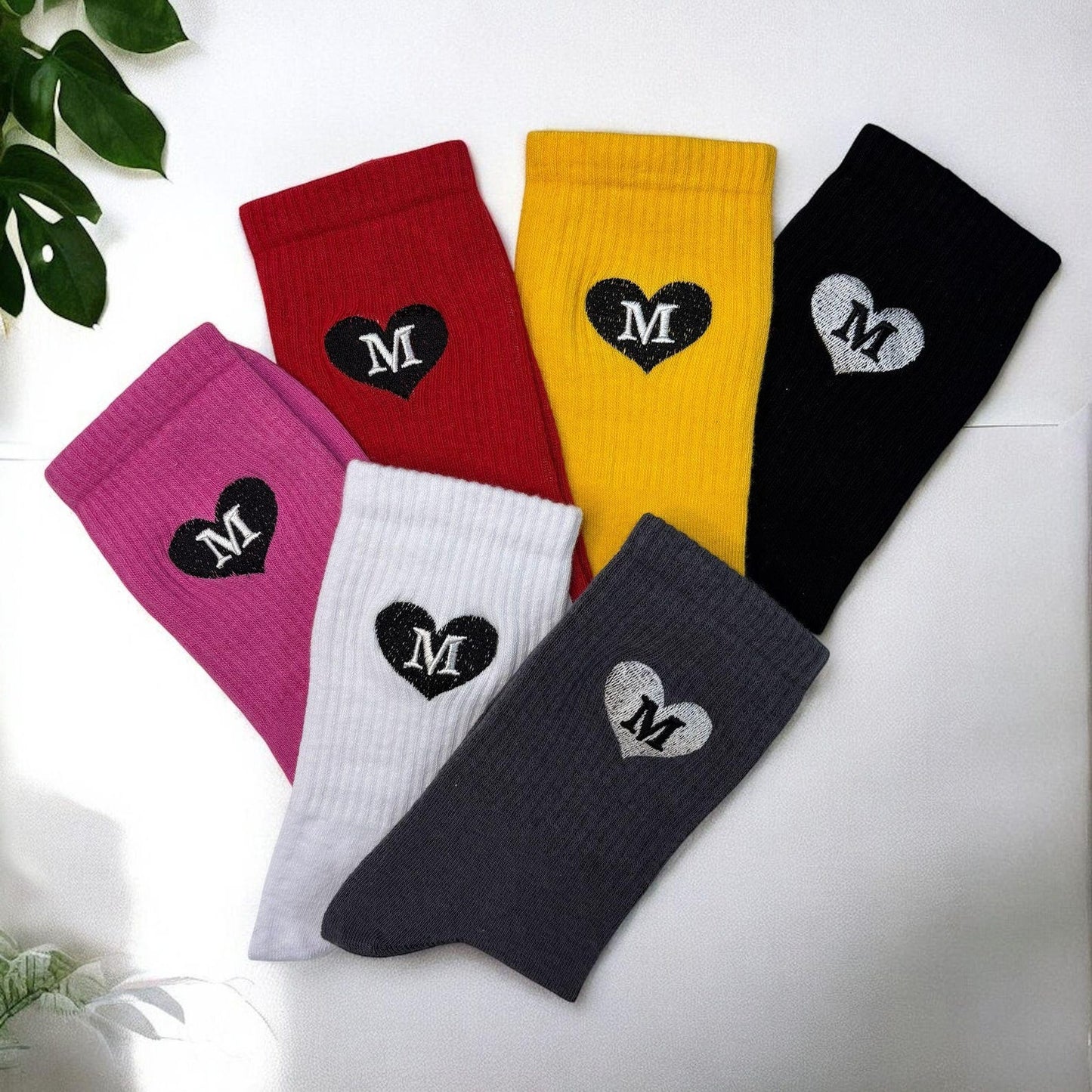 Gift-Grade Embroidered Socks - Personalized with Care