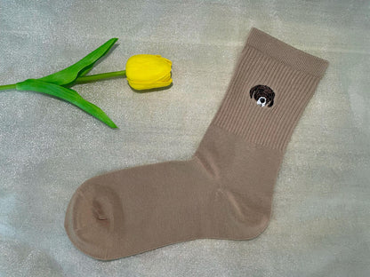 Custom Embroidered Socks - Personalized Pet Photo Socks