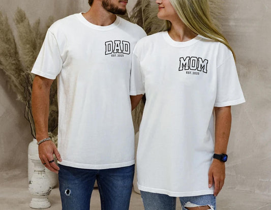 Edible Sugar Art "Best Dad Ever" & "Best Mom Ever" Set - Unique Birthday Gift for Parents - Personalized Option