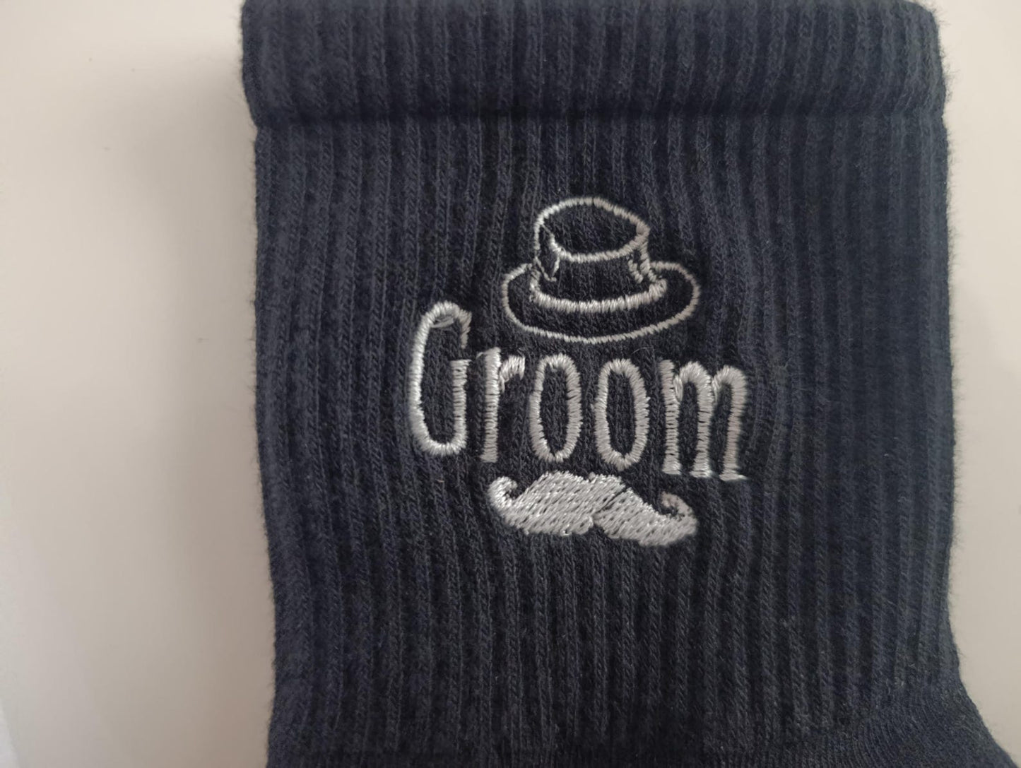 Custom Embroidered Crew Socks - Uniquely Yours in Every Stitch