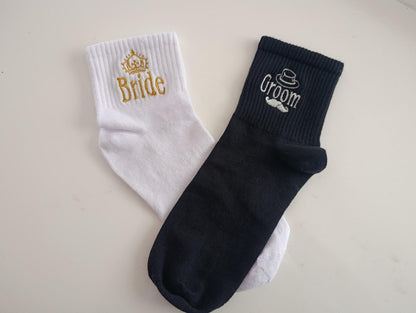 Custom Embroidered Crew Socks - Uniquely Yours in Every Stitch