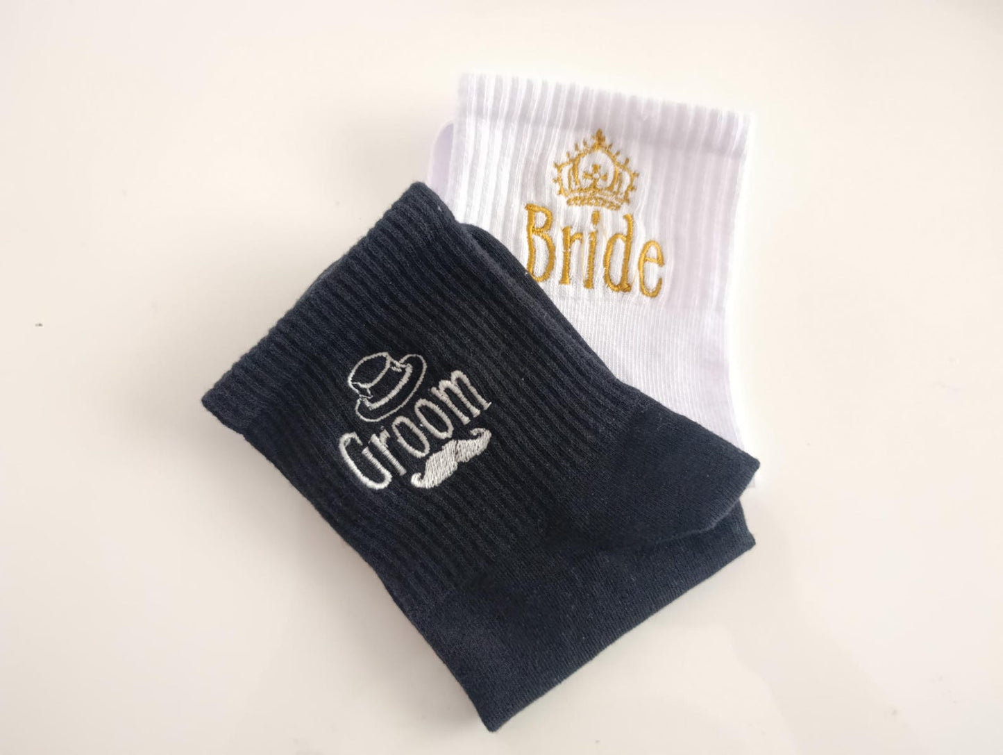 Custom Embroidered Crew Socks - Uniquely Yours in Every Stitch