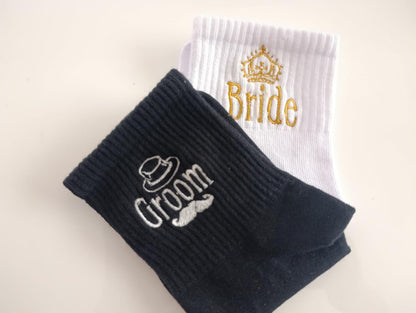 Custom Embroidered Crew Socks - Uniquely Yours in Every Stitch